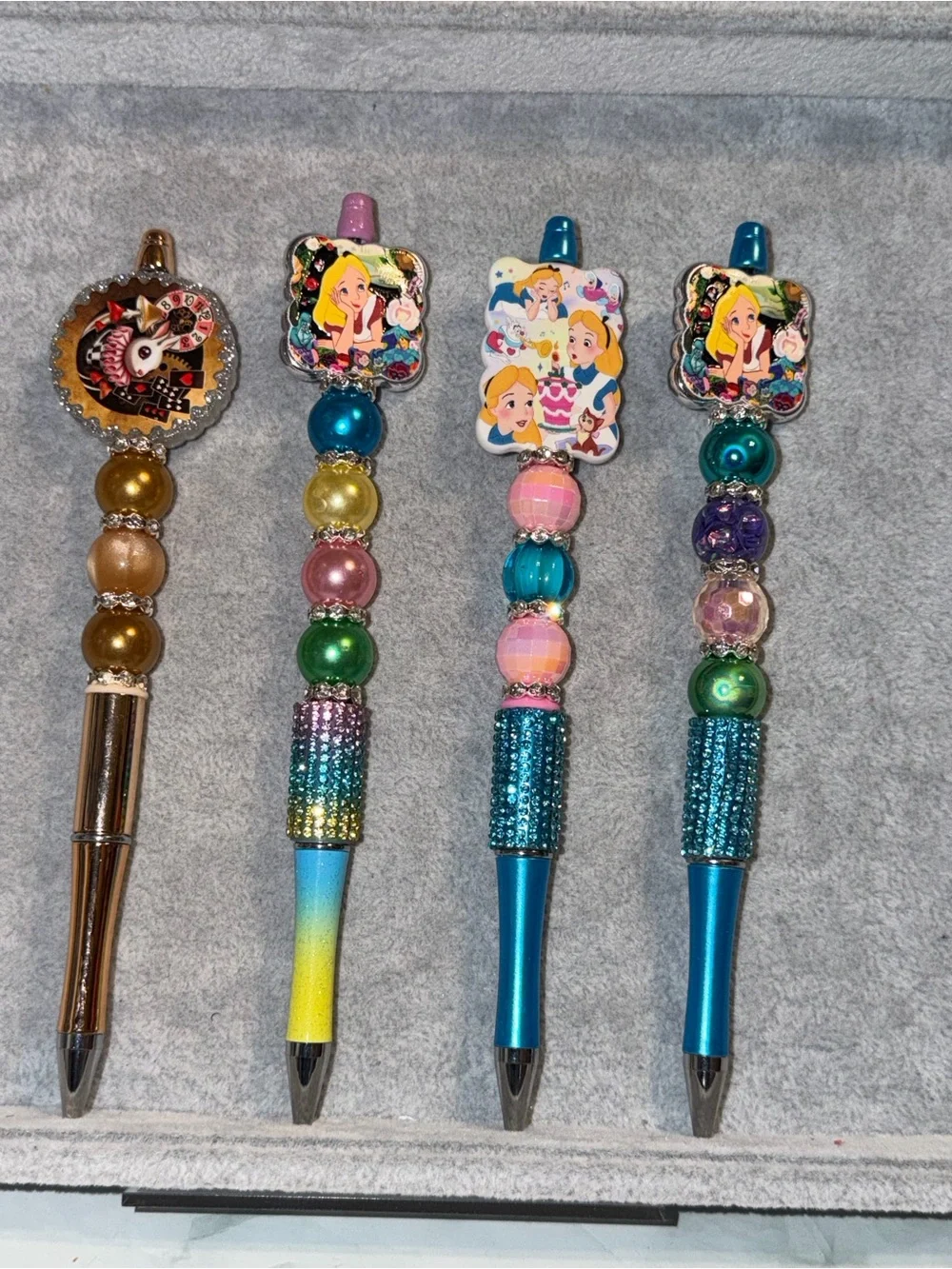 P1364 Handcrafted Beaded Decorative Ballpoint Pen - You choose